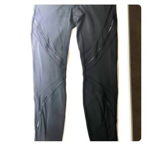 Lululemon Crop Mesh Leggings